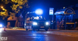 Nocna interwencja policji w Zabrzu. Psy uciekły pijanym właścicielom na ulicy Krakowskiej!