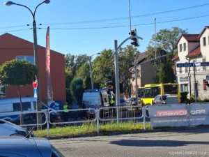 Potrącenie na przejściu na Grunwaldzkiej! 54-latek w szpitalu!