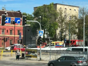 Ponad pół promila w biały dzień! Wjechał w inny samochód w Centrum!